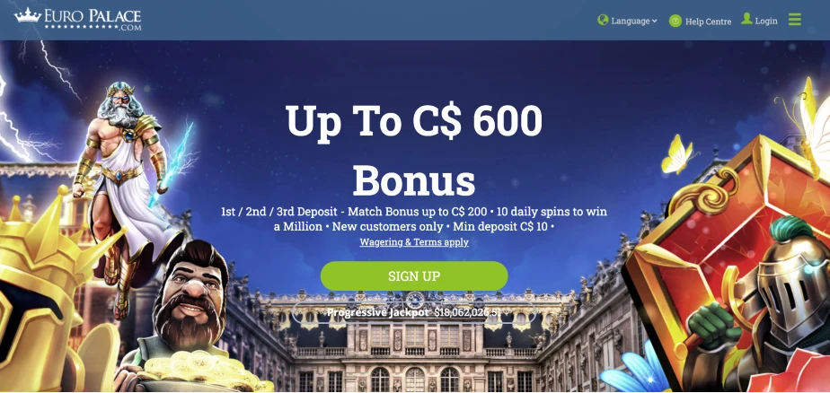 Euro Palace Casino Canada