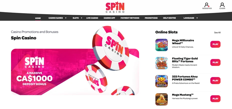 Spin Casino Canada