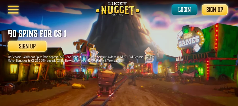 Lucky Nugget Casino Canada
