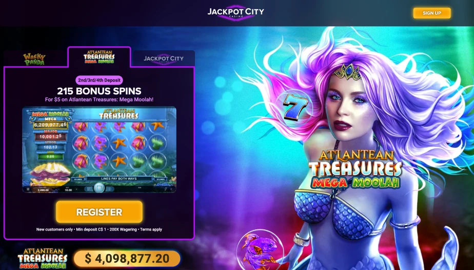 Jackpot City Casino Canada